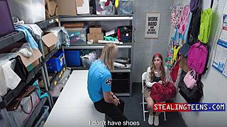 Winter Flynn fucks to pay for stolen goods