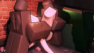 Bratty White Femboy Alley Gangbang Two Big Black Cocks