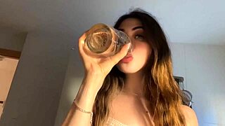 a 46-year-old guy fucks his wife's friend in the kitchen