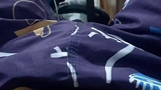 brazilian teen strokes monster cock solo in bedroom day 4