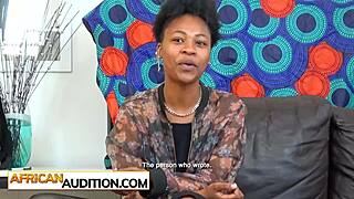 i give head hoping for main role after casting this hot african teen ass