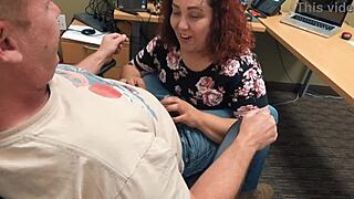 wanna see mufasa suck cock then fuck at the office?