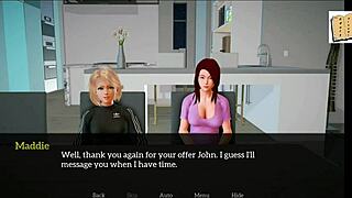 Stepfamily game escalates with milf and teen tits play