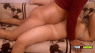 naughty chubby indian milf sucks and fucks tinder stud wildly homemade