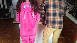 Daddy, why drill your innocent stepdaughter's tight pussy?