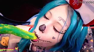 testing my tight pussy limits with coyemoo's massive 55cm dildo