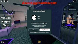 Roblox futa girl surprises friend with wild play session