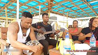 we had fun at the beach but i had to smack that sexy ebony ass back home