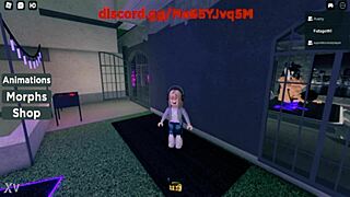 Roblox futa girl surprises friend with wild play session
