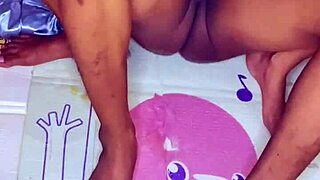 Watch me bathe this cock in fresh milk straight from my tits