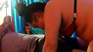 Can Candy Handle This No-Hands BBC Blowjob in the Hood?