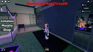 Roblox futa girl surprises friend with wild play session