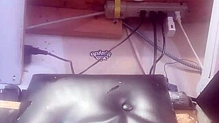 Gently Sliding Massive Bottle Deep Into Craving Ass Solo Tease