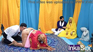 Madrastra India Tetona Fucks Stepdaughter's Boyfriend Full Creampie