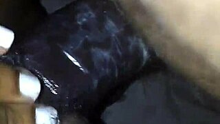 monster black cock slams wet creamy ebony pussy deep