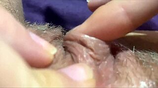 Huge Clit Pulses in Closeup Orgasm from Intense Oral Stimulation