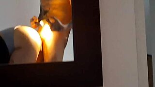 i think the waitress secretly filmed my curvy milf lover and me fucking wildly behind the bar