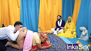 Madrastra India Tetona Fucks Stepdaughter's Boyfriend Full Creampie