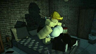 ROBLOX BITCH FUCKS MONSTER COCK AND CUMS!