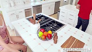 I caught my first threesome as curious virgin - Odessa Will Pounder Ken Feels!