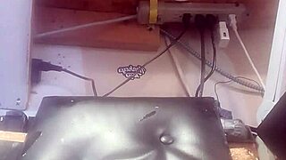 Gently Sliding Massive Bottle Deep Into Craving Ass Solo Tease