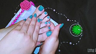 Babe's Foot Massage Triggers Intense Orgasm Foot Fetish Explosion