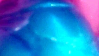 Gently Sliding Massive Bottle Deep Into Craving Ass Solo Tease