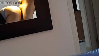 i think the waitress secretly filmed my curvy milf lover and me fucking wildly behind the bar