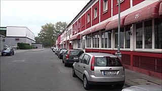 Hannover redlight Ludwigstrasse district tour unfolds