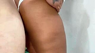 Padrastro Fills Me Standing Anal Creampie Gaping Heat