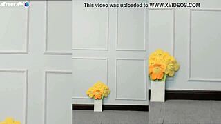 cute korean big tits babe dances sexy