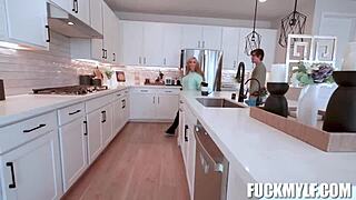 danae mari feels handyman tyler’s hot cum splash her tits