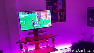 Stepsis Seduces Me During Fortnite Fuck With Friend!