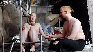 whoa that steel pony bondage setup makes her squirt nonstop huh