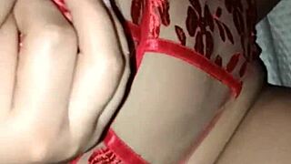 Hot Colombian stepsis naps so I wake her with deep fat ass pounding!