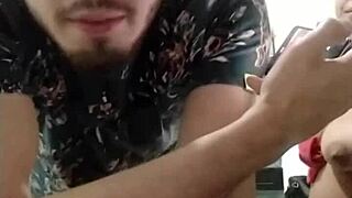 Jogged back to catch husband with huge-dicked Latina waiting for my suck!