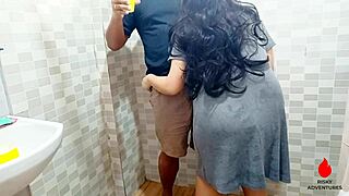 snuck best friend to bathroom fuck during wild party