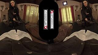 vr cosplay fuck with katrina jade's pierced tits bouncing wild