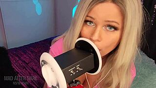 Cum On Petite Ass While Licking Ears Clothed