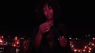 Beautiful aunt misty stone slurps ray black's monster cock in family taboo blowjob