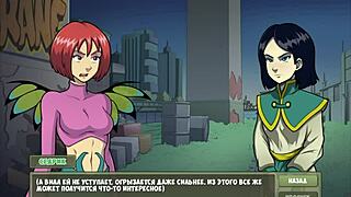 WITCH HUNTER GAMEPLAY DESTROYS BLONDE SLAVE WITH BIG COCK IN BONDAGE!