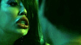 Rich Guy Bangs Tanned Brunette Babe's Big Tits Hard