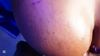 oh man her big tits bounce wild in rough doggystyle umm squirting everywhere