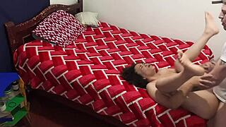our homemade anal sex with this hot venezuelan neighbor feels amazing
