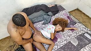 Raw anal bareback teen slut fucked till creampie orgasm