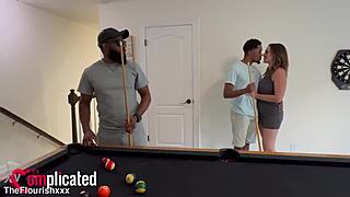 Hey buddy why's your girl riding my big black cock so hard?