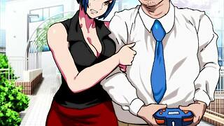 Remote control maid big boobs beauty game part 01