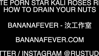 Blonde Kali Roses Swallows Chinese Banana Creampie Interracial Feast