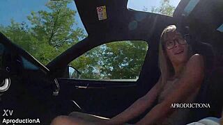 Desperate panty wetting golden shower car piss mouthful