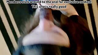 Lesbian Roommate Sucks Big Black Cock Deep for Rent Payment